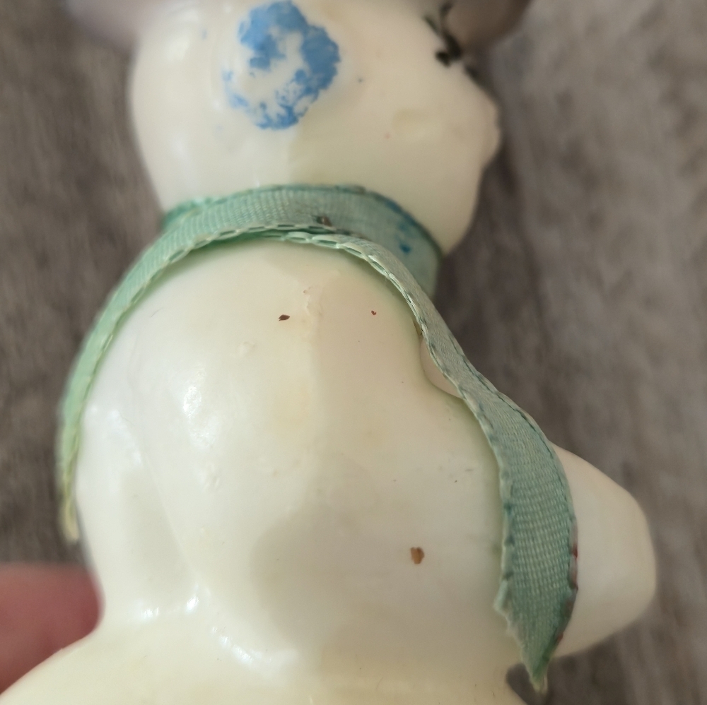 Vintage Christmas Candle Set Snowman Pair Holiday Decor Wax Figures - Picture 5 of 15